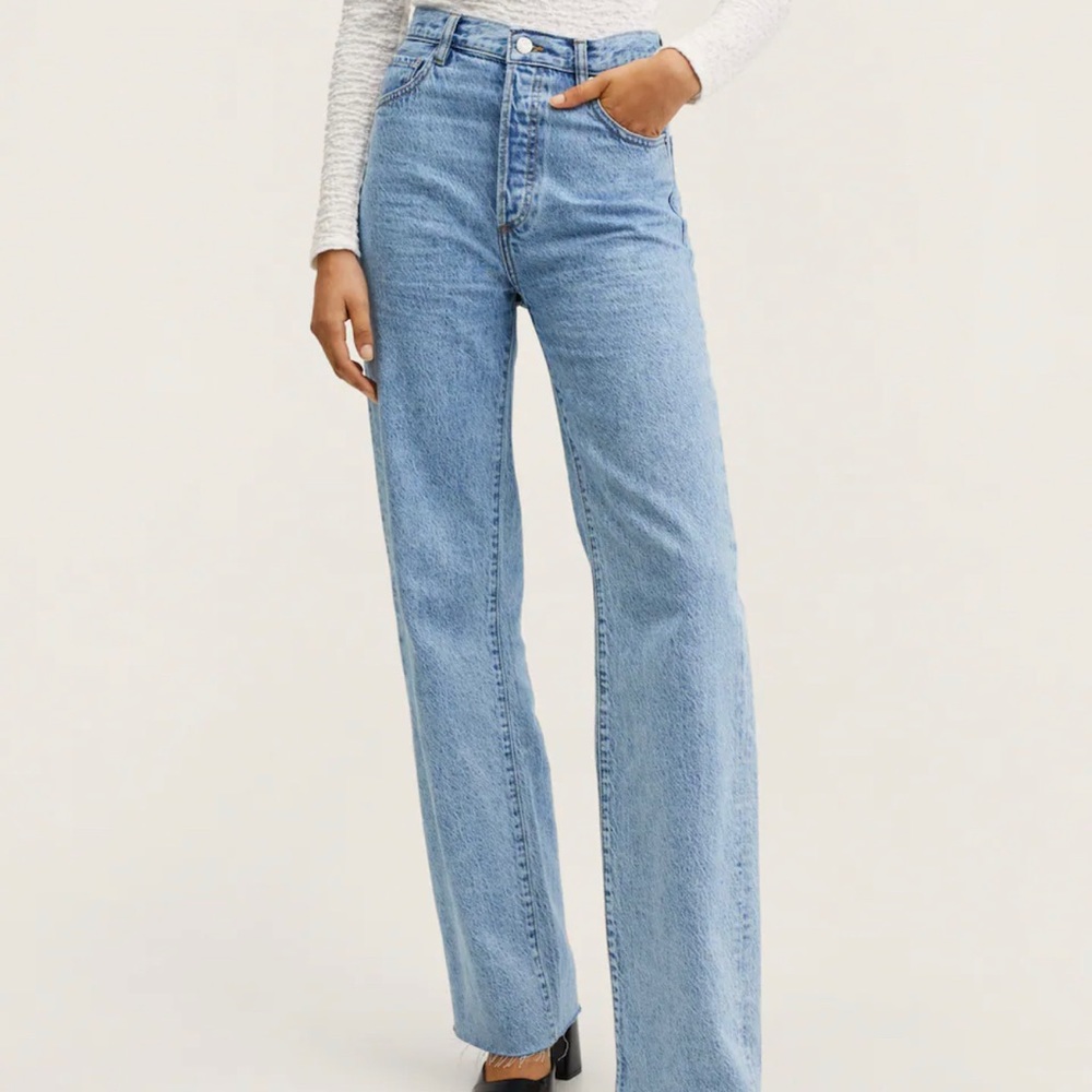 Mango NWT light wash jeans